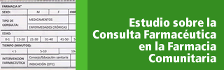 Estudio sobre la Consulta Farmac&eacute;utica en la Farmacia Comunitaria