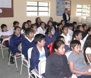 Donaciones y Charlas en Escuela Salobreña – Yerba Buena 21 de Agosto de 2012