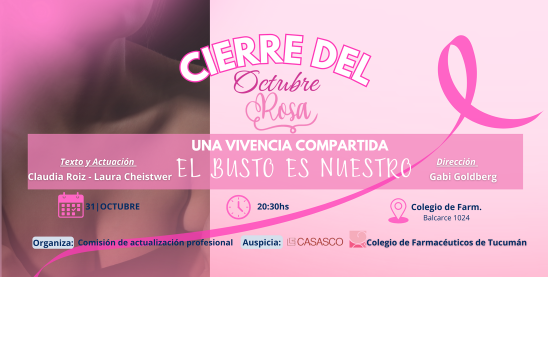 CIERRE DEL OCTUBRE ROSA: