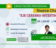 Capacitación Profesional: “EJE CEREBRO-INTESTINO-MICROBIOTA” Blanco de intervenciones terapéuticas