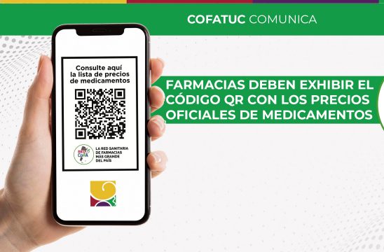 Farmacias deben exhibir el código QR con los precios oficiales de medicamentos