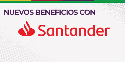 Nuevos beneficios del Banco Santander para matriculados del Colegio de Farmacéuticos