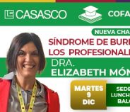 Nueva Charla: Síndrome de Burnout: cuando los profesionales nos “quemamos”