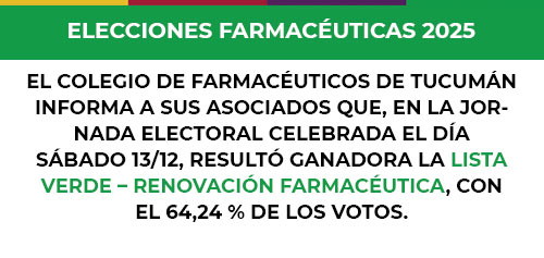 Elecciones Farmacéuticas 2025