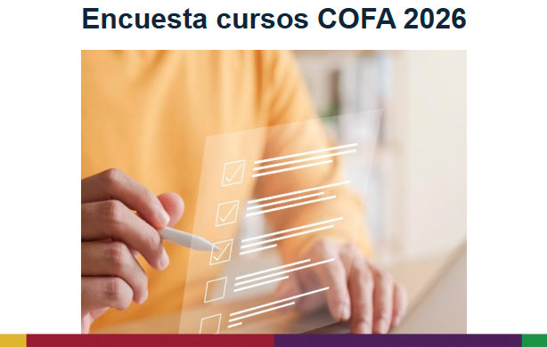 Encuesta cursos COFA 2026