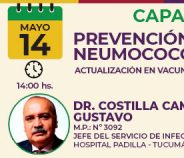 Capacitación: Prevención de VSR y Neumococo en adultos, con actualización en vacunas para el adulto.