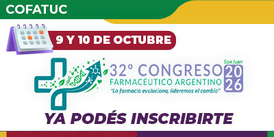 32° Congreso Farmacéutico Argentino – San Juan 2026