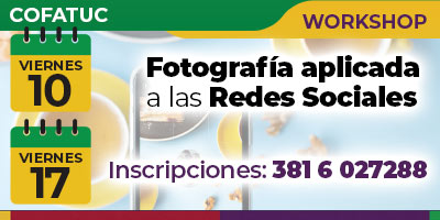 Taller de Fotografía Aplicada a Redes Sociales (Actividad arancelada)