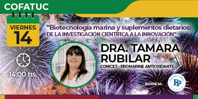 Biotecnología marina y suplementos dietarios: de la investigación científica a la innovación.