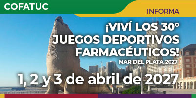 XXX Juegos Deportivos Farmacéuticos – Mar del Plata 2027: ¡inscripciones abiertas!
