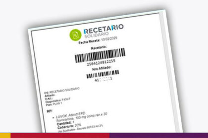 RECETARIO SOLIDARIO-MEDICAMENTOS CON % AL 40